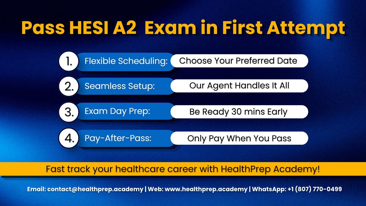 Pass the HESI A2 Admission Assessment exam with HealthPrep Academy in 4 simple steps